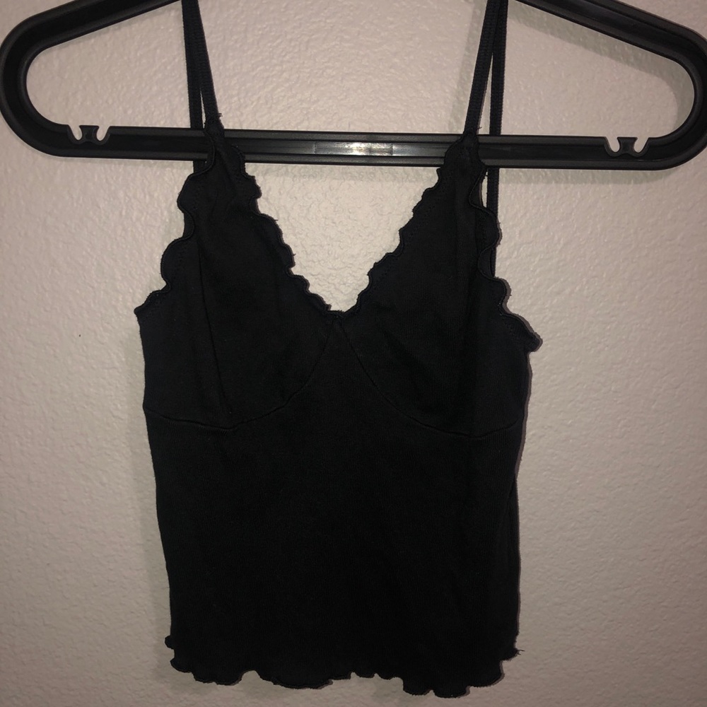 Brandy Melville black crop top